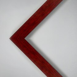 Frame mahogany laminate finish.